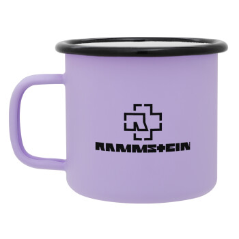 Rammstein, Κούπα Μεταλλική εμαγιέ ΜΑΤ Light Pastel Purple 360ml
