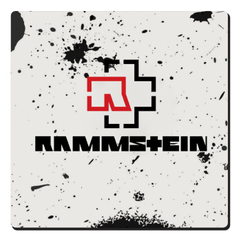 Rammstein, Τετράγωνο μαγνητάκι ξύλινο 6x6cm