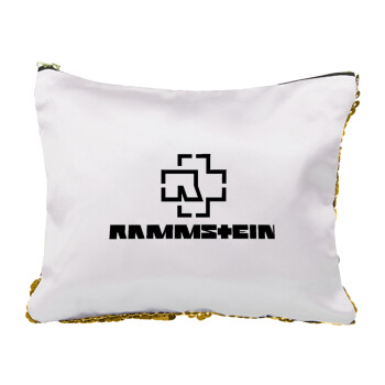 Rammstein, Τσαντάκι νεσεσέρ με πούλιες (Sequin) Χρυσό