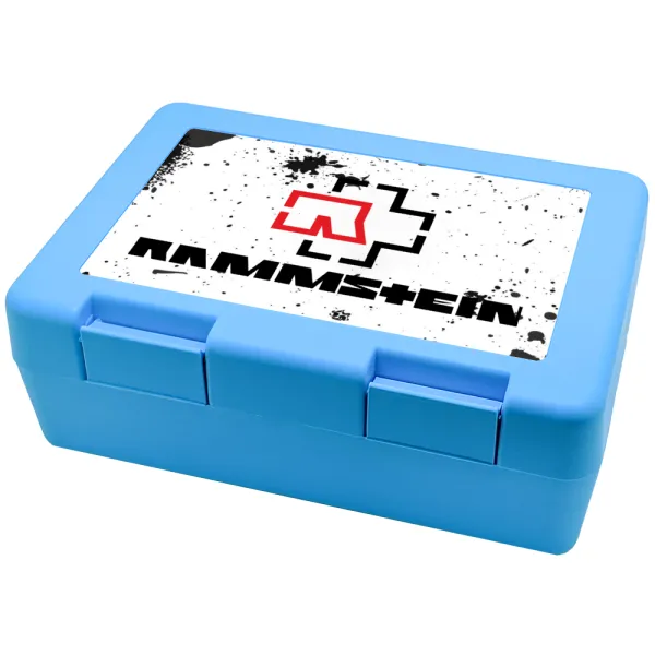 Rammstein — Παιδικό δοχείο κολατσιού ΓΑΛΑΖΙΟ 185x128x65mm (BPA free πλαστικό)