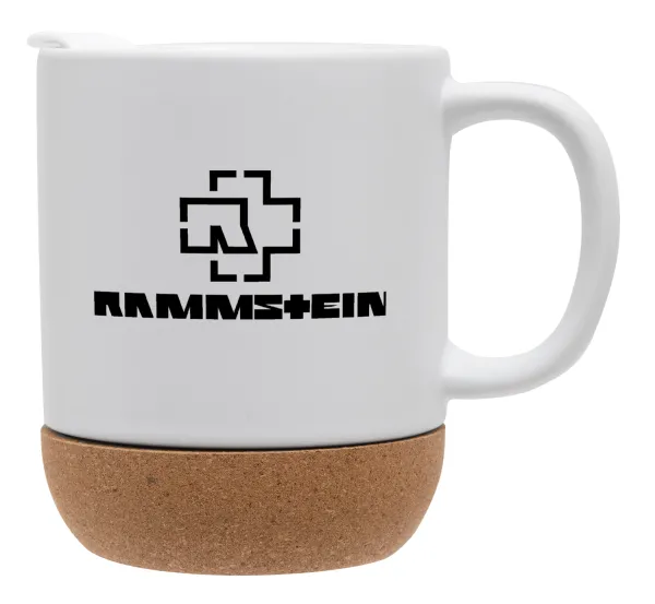 Rammstein — Κούπα, κεραμική με βάση φελού και καπάκι (ΜΑΤ), 330ml