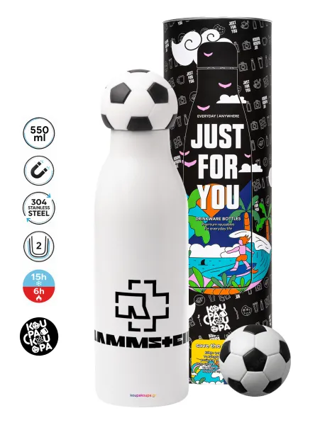 Rammstein — Soccer Metal mug thermos, double wall, 550ml