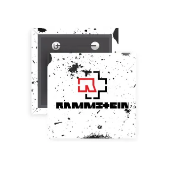 Rammstein, Κονκάρδα παραμάνα τετράγωνη 5x5cm
