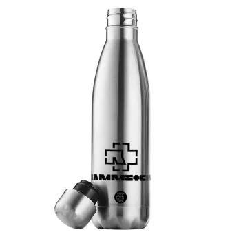 Rammstein, Inox (Stainless steel) double-walled metal mug, 500ml