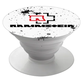 Rammstein, Phone Holders Stand  White Hand-held Mobile Phone Holder