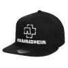 Καπέλο παιδικό Flat Snapback, Μαύρο (100% ΒΑΜΒΑΚΕΡΟ, ΠΑΙΔΙΚΟ, UNISEX, ONE SIZE)