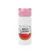Pink stainless steel thermal flask, 320ml