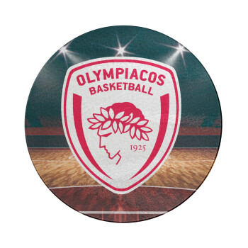 Olympiacos B.C., Επιφάνεια κοπής γυάλινη στρογγυλή (30cm)