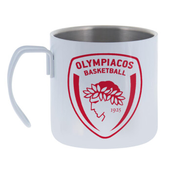 Olympiacos B.C., Mug Stainless steel double wall 400ml