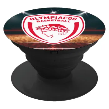 Olympiacos B.C., Phone Holders Stand  Black Hand-held Mobile Phone Holder