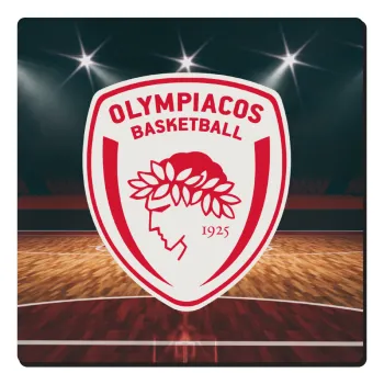 Olympiacos B.C., Τετράγωνο μαγνητάκι ξύλινο 6x6cm