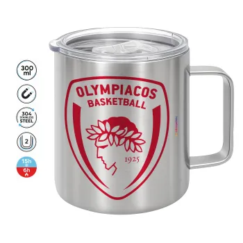 Olympiacos B.C., Mug Stainless steel double wall 300ml