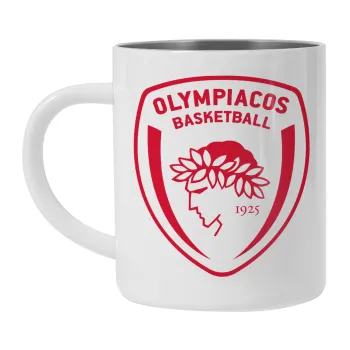Olympiacos B.C., Mug Stainless steel double wall 300ml