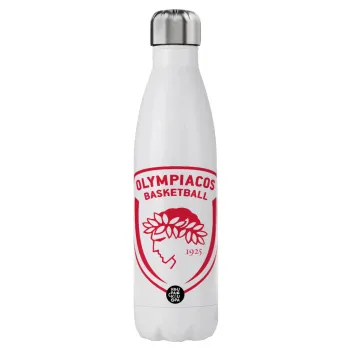 Olympiacos B.C., Stainless steel, double-walled, 750ml