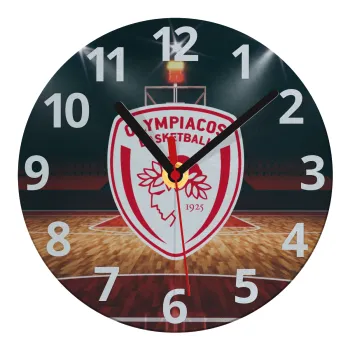 Olympiacos B.C., Ρολόι τοίχου γυάλινο (20cm)