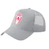 Trucker Hat with Mesh, GREY, (COTTON, KIDS, UNISEX, ONE SIZE)