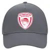 Ultimate Adult Hat Grey, (100% COTTON DRILL, ADULT, UNISEX, ONE SIZE)