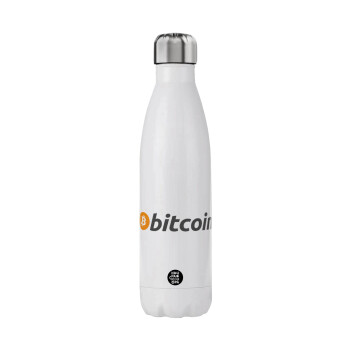 Bitcoin Crypto, Stainless steel, double-walled, 750ml