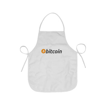 Bitcoin Crypto, Chef Apron Short Full Length Adult (63x75cm)
