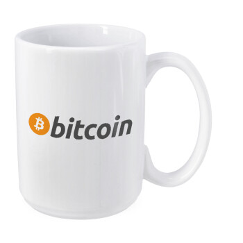 Bitcoin Crypto, Κούπα Mega, κεραμική, 450ml