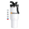 Mega Stainless steel Tumbler with lid, double wall 1,2L