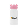 Pink stainless steel thermal flask, 320ml