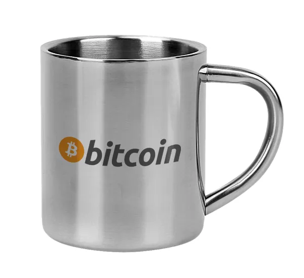 Bitcoin Crypto — Κούπα Ανοξείδωτη διπλού τοιχώματος 300ml