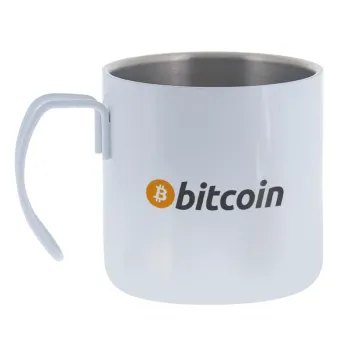 Bitcoin Crypto — Κούπα Ανοξείδωτη διπλού τοιχώματος 400ml