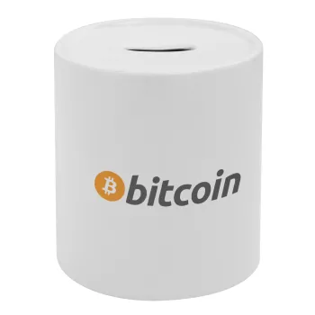 Bitcoin Crypto, Κουμπαράς πορσελάνης με τάπα