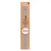 Easter Set, wooden keychain & scented Easter candle flat (30cm) (GRAY)