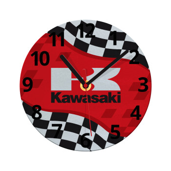 Kawasaki, Ρολόι τοίχου γυάλινο (20cm)
