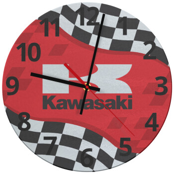 Kawasaki, Ρολόι τοίχου γυάλινο (30cm)