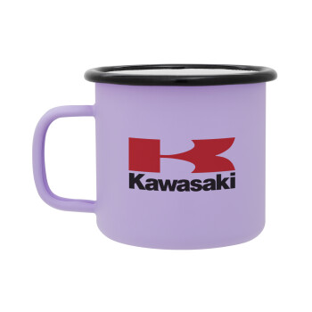 Kawasaki, Κούπα Μεταλλική εμαγιέ ΜΑΤ Light Pastel Purple 360ml