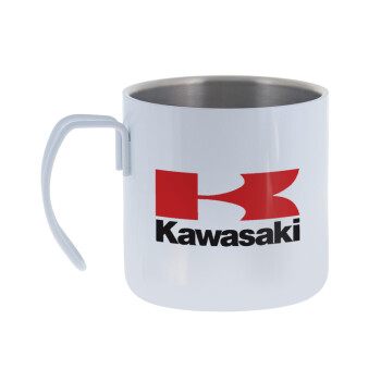 Kawasaki, Mug Stainless steel double wall 400ml
