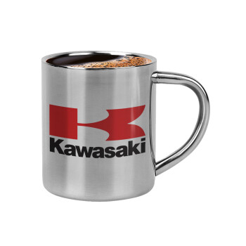 Kawasaki, Κουπάκι μεταλλικό διπλού τοιχώματος για espresso (220ml)