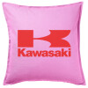 Sofa cushion Pink 50x50cm includes filling
