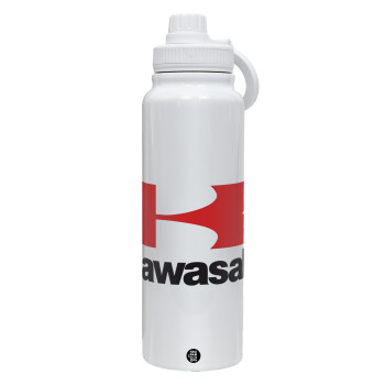 Kawasaki, Θερμός 1L Ανοξείδωτο με Βάση Κινητού & Διπλά Τοιχώματα