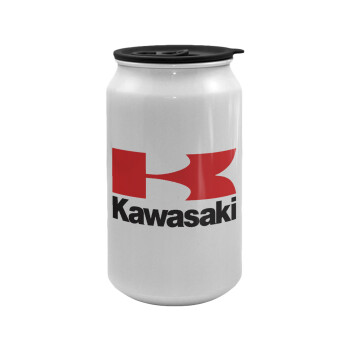 Kawasaki, Κούπα ταξιδιού μεταλλική με καπάκι (tin-can) 500ml