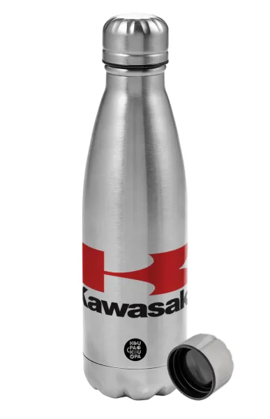 Kawasaki — Μεταλλικό παγούρι νερού, ανοξείδωτο ατσάλι, 750ml