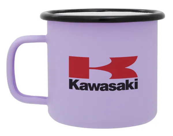 Kawasaki — Κούπα Μεταλλική εμαγιέ ΜΑΤ Light Pastel Purple 360ml