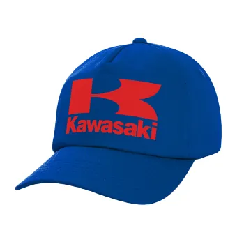 Kawasaki, Twill Καπέλο παιδικό ΜΠΛΕ (100% ΒΑΜΒΑΚΕΡΟ, ΠΑΙΔΙΚΟ, UNISEX)