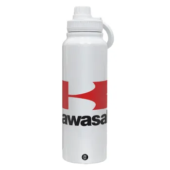 Kawasaki, Θερμός 1L Ανοξείδωτο με Βάση Κινητού & Διπλά Τοιχώματα