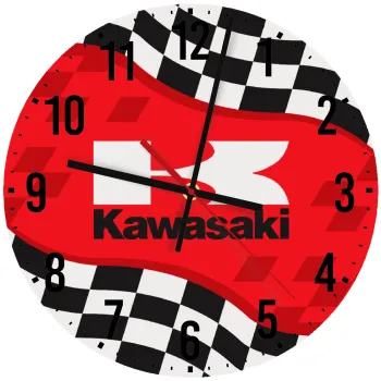 Kawasaki, Ρολόι τοίχου ξύλινο (30cm)