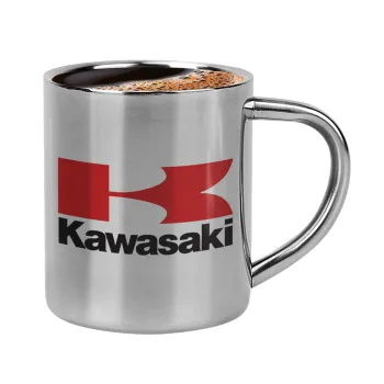 Kawasaki, Κουπάκι μεταλλικό διπλού τοιχώματος για espresso (220ml)