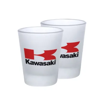 Kawasaki, Σφηνοπότηρα γυάλινα 45ml του πάγου (2 τεμάχια)