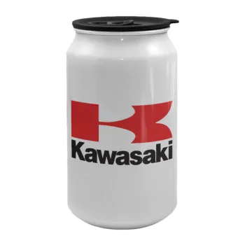 Kawasaki, Κούπα ταξιδιού μεταλλική με καπάκι (tin-can) 500ml