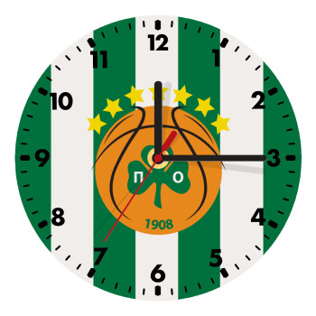 PAO BC, Wooden wall clock (20cm)