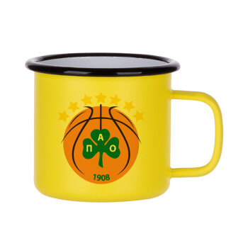 PAO BC, Metallic enamel MATT Yellow cup 360ml