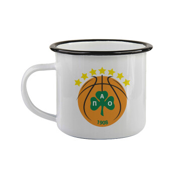 ΠΑΟ BC, Κούπα εμαγιέ με μαύρο χείλος 360ml