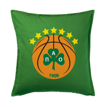 PAO BC, Sofa cushion Green 50x50cm includes filling